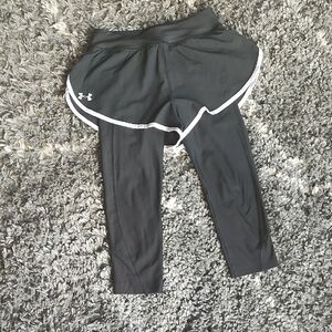 Under Armour Kids Black Skort Leggings